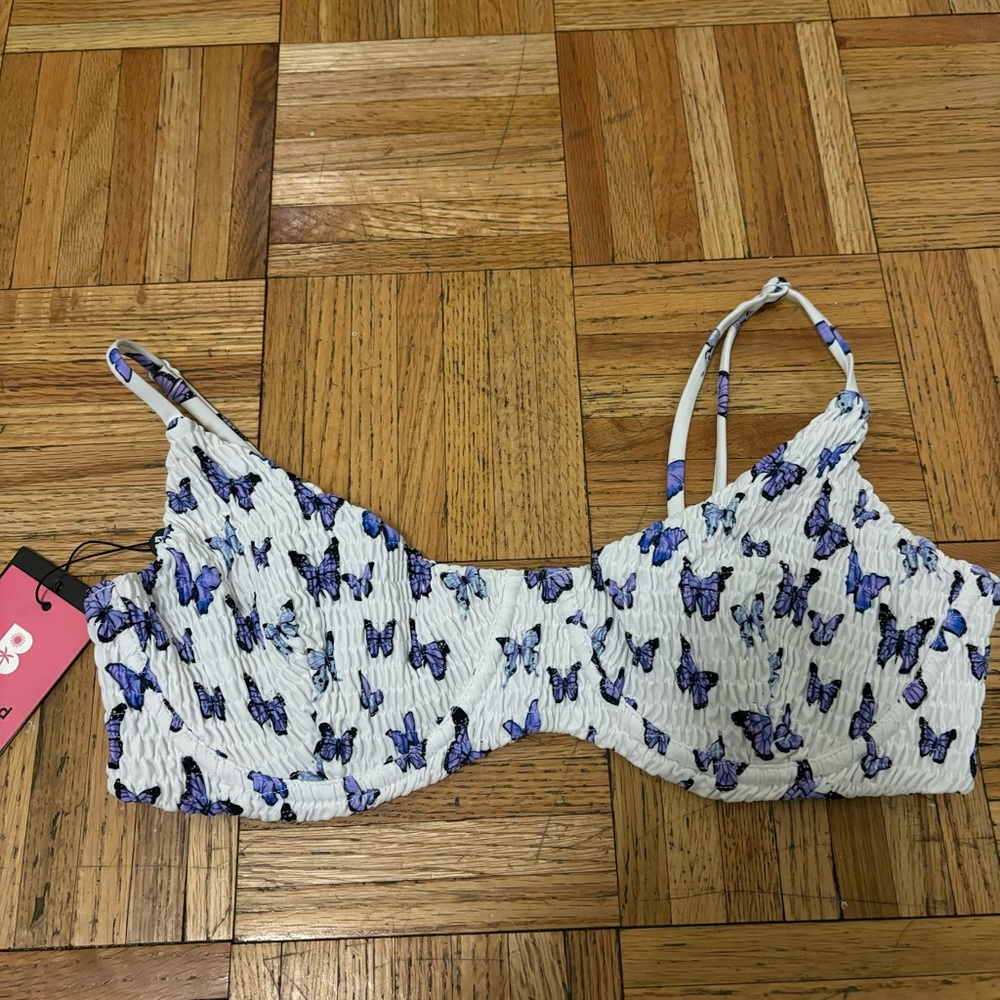 blackbough swim butterfly breeze bikini top